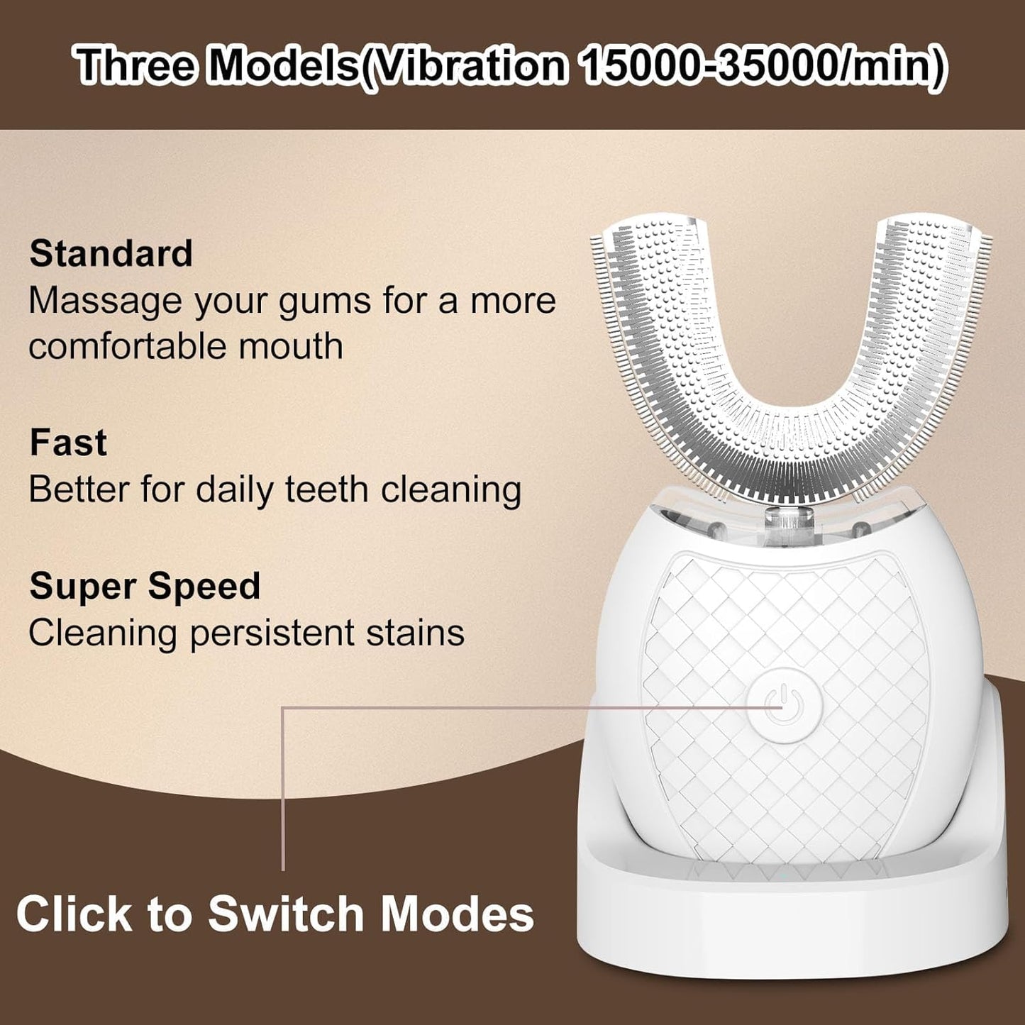 Ultrasonic Electric Toothbrush