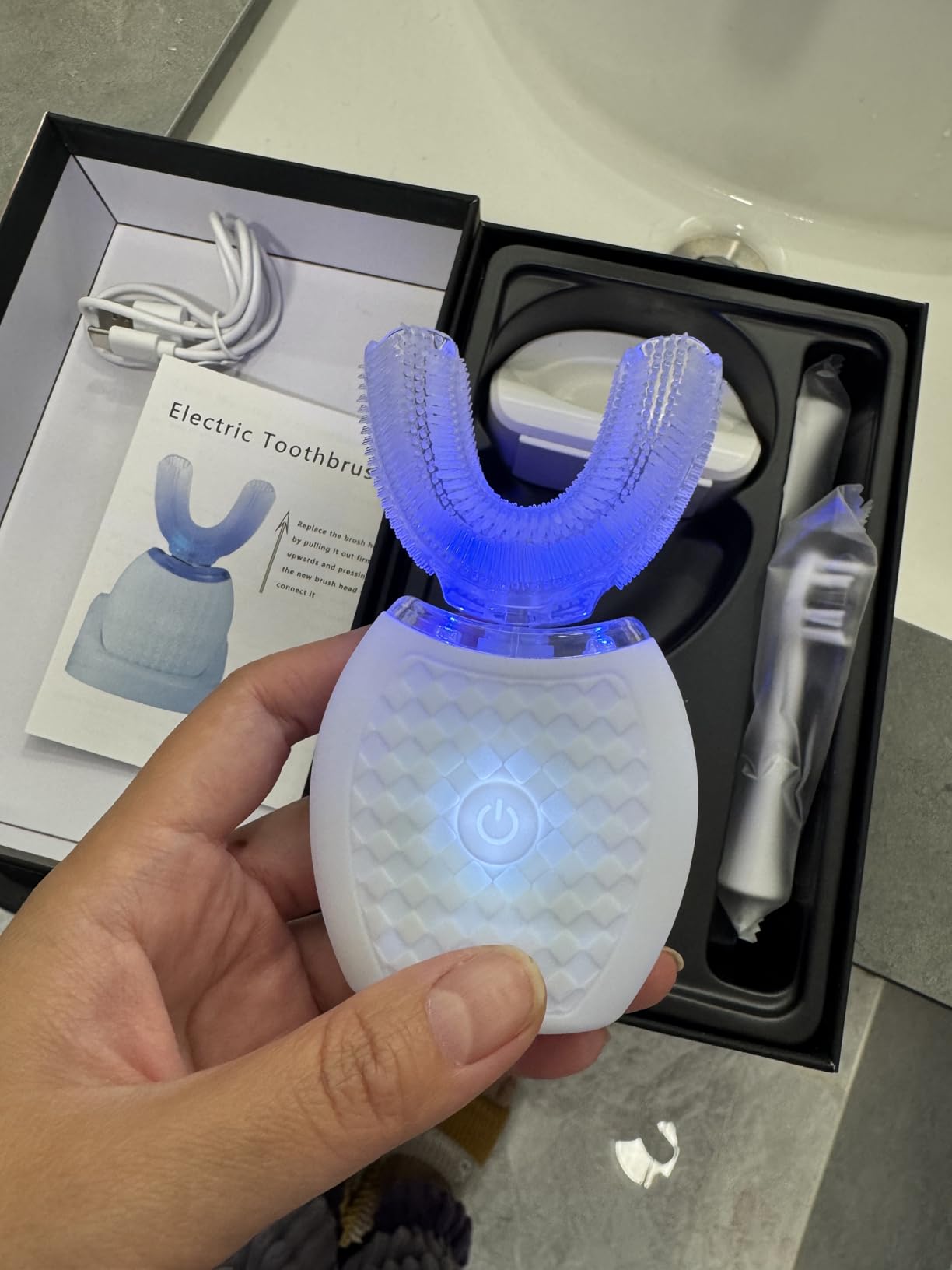 Ultrasonic Electric Toothbrush