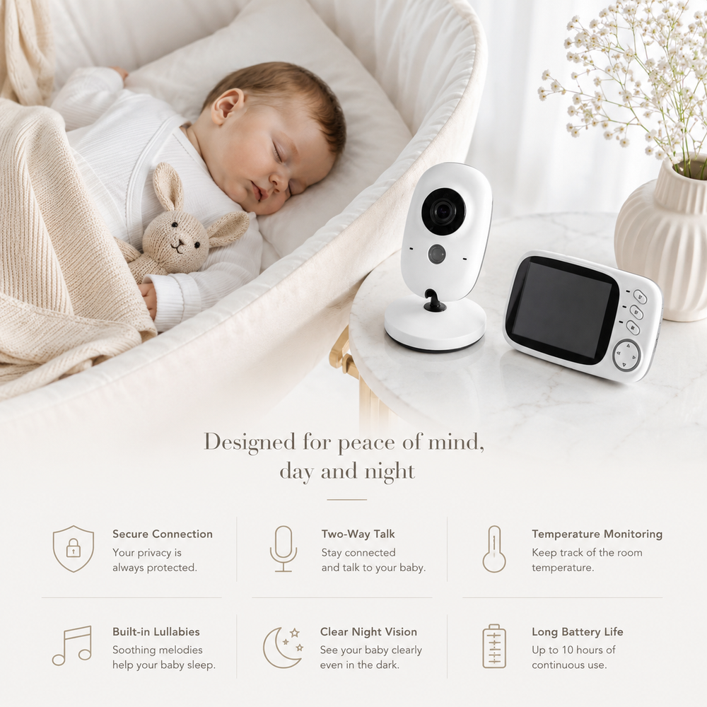 Digital Baby Monitor By AllureBy