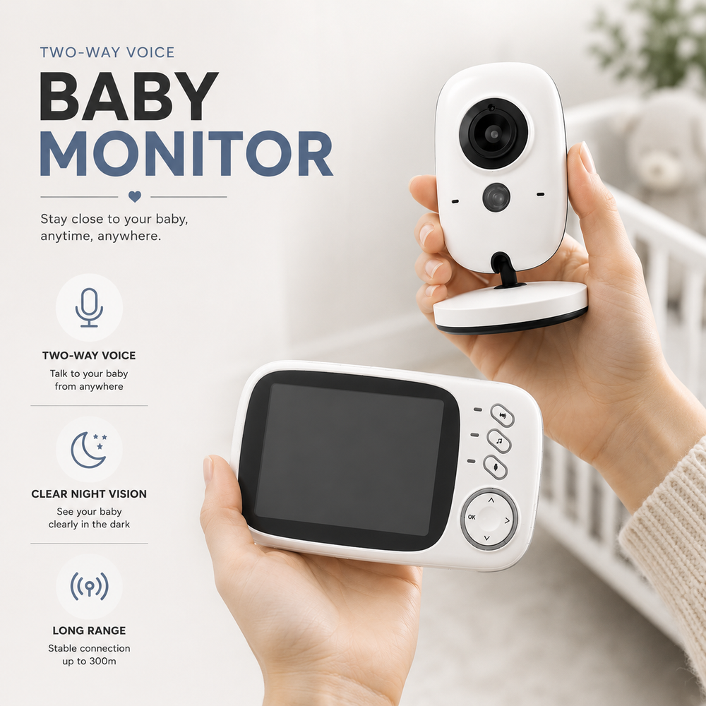 Digital Baby Monitor By AllureBy