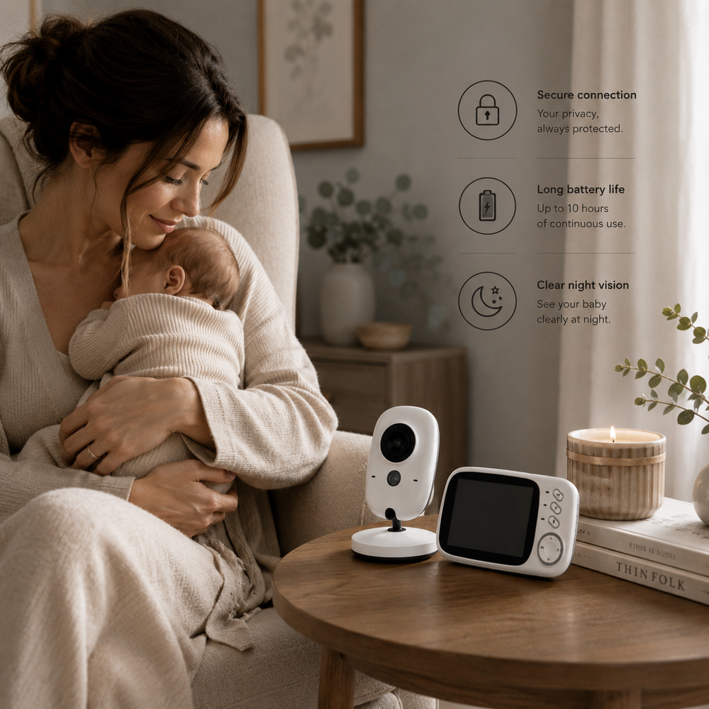 Digital Baby Monitor By AllureBy