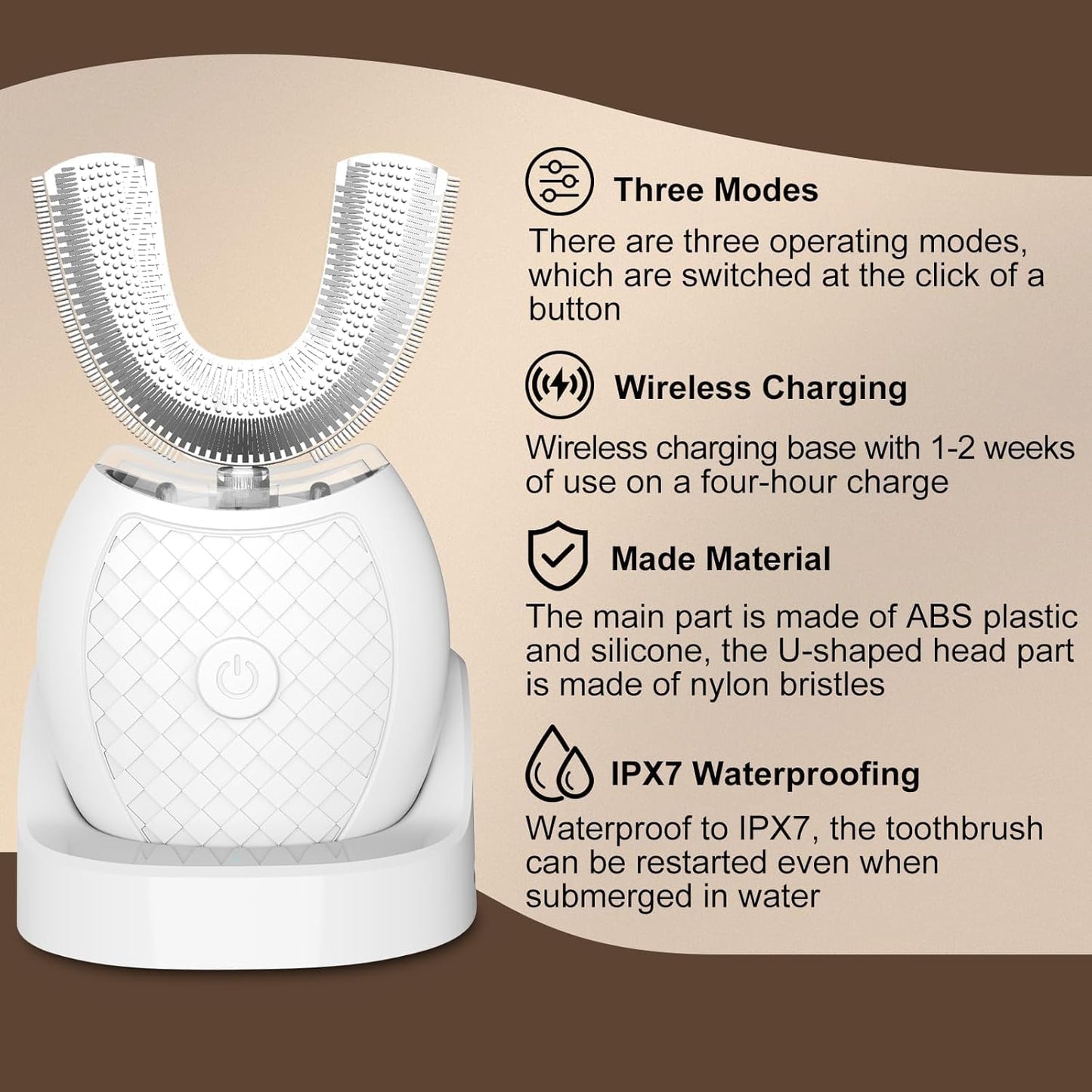 Ultrasonic Electric Toothbrush