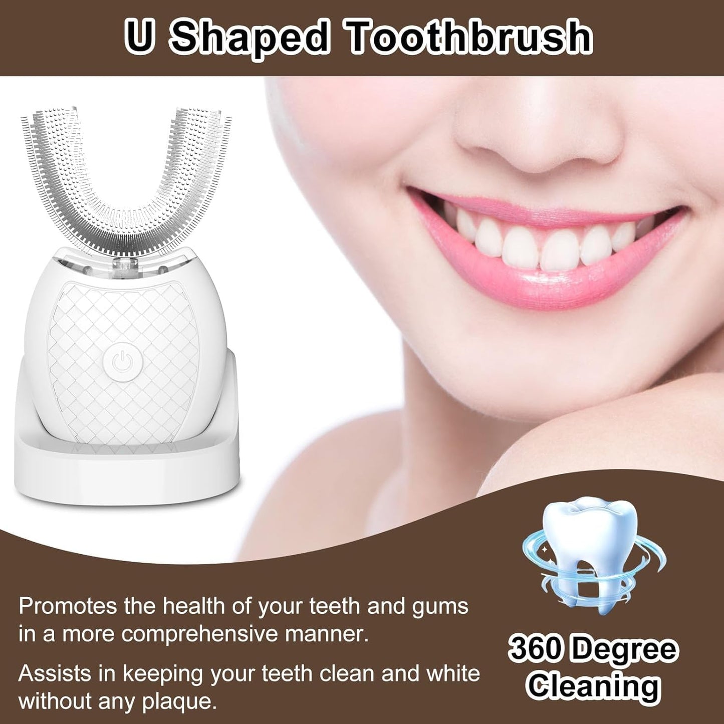 Ultrasonic Electric Toothbrush